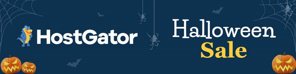 HostGator halloween banner