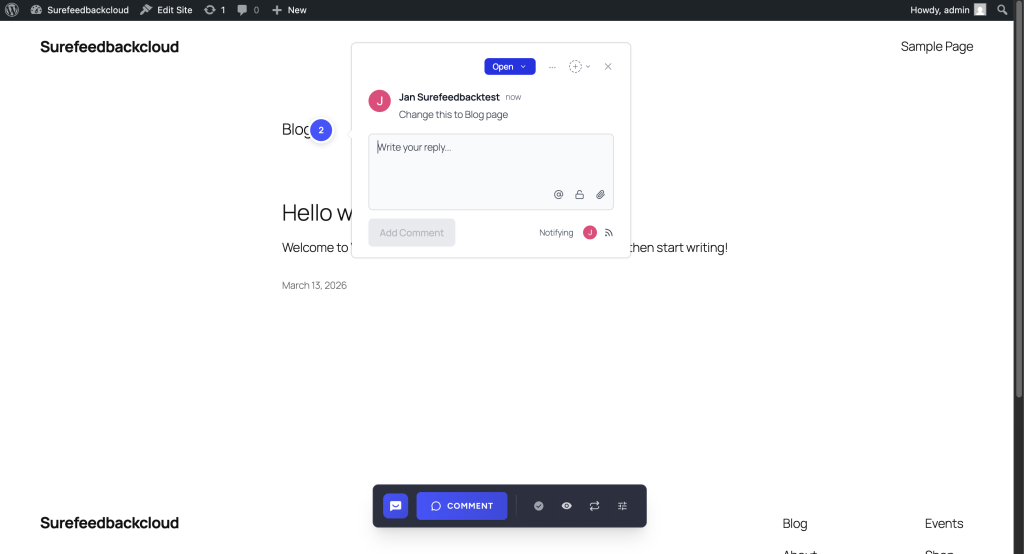 How to Add Comments on Your Site After Successful Connection screenshot 2026 03 18 at 11.40.21 am