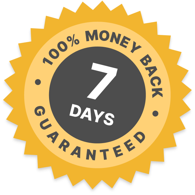 Pricing 7 days money back